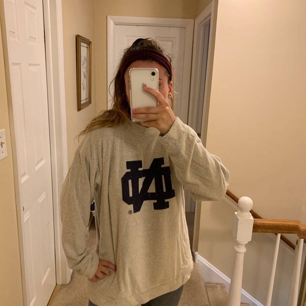 notre dame sweatshirt